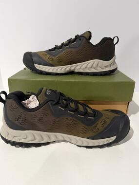 Keen NXIS Speed Men’s Hiking Trail Shoes Sneakers Military Olive/Ombre Sz 7.5